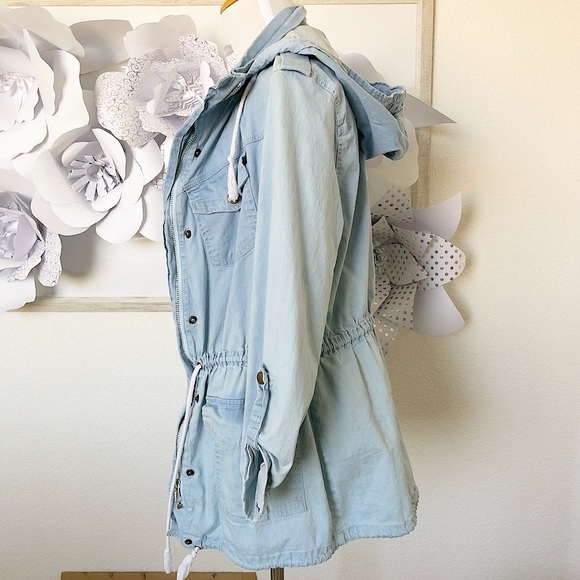 Chambray Anorak Jacket - Picture 4 of 4